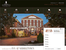 Tablet Screenshot of innatmiddletown.com